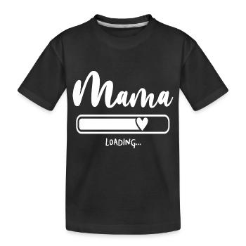 Maman charge maman maman - T-shirt bio Premium Enfant - noir - Devant