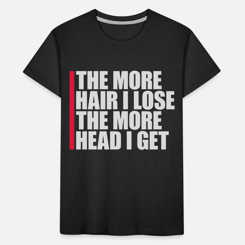 I get more head Kids' Premium Organic T-Shirt