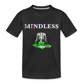 AVEUGLE - T-shirt bio Premium Enfant - noir - Devant