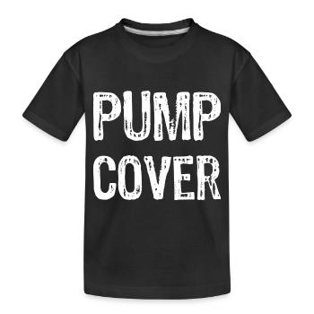 Pump Cover Gym T-shirt - T-shirt bio Premium Enfant - noir - Devant