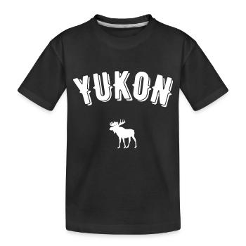 Yukon - T-shirt bio Premium Enfant - noir - Devant
