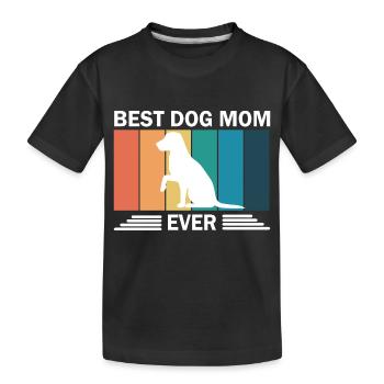 Chien de chasse - T-shirt bio Premium Enfant - noir - Devant