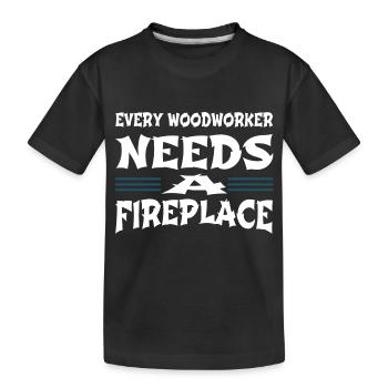 Citation drôle Carpenter Blagues T-shirts - T-shirt bio Premium Enfant - noir - Devant
