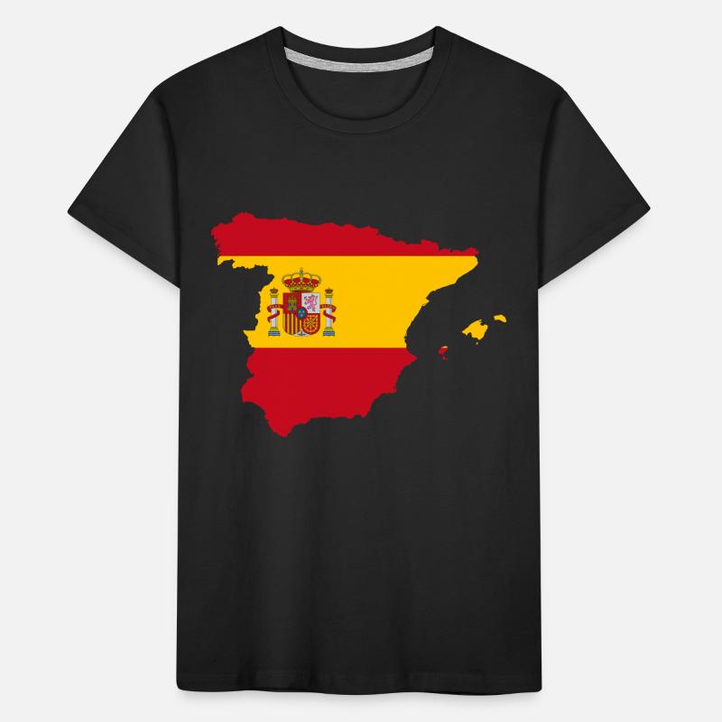 Spanien Kinder Premium Bio T-Shirt