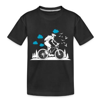 VTT VTT - T-shirt bio Premium Enfant - noir - Devant