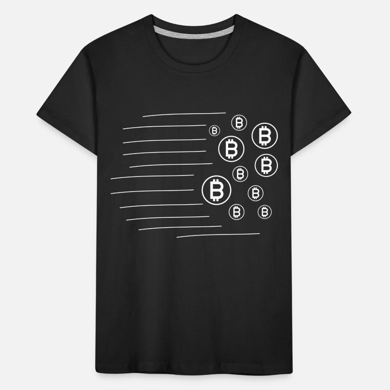 Crypto Bitcoin Trading Kids' Premium Organic T-Shirt