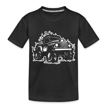Monster Truck Monster Truck Lover Fan - T-shirt bio Premium Enfant - noir - Devant