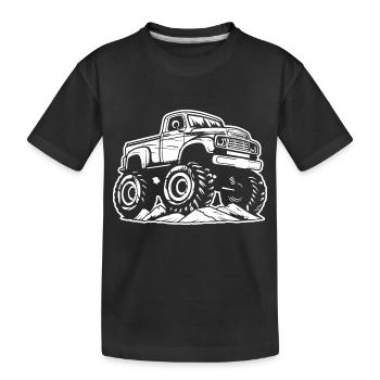 Monster Truck Monster Truck Lover Fan - T-shirt bio Premium Enfant - noir - Devant