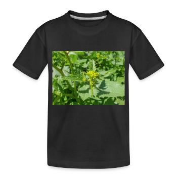 moutarde noire (en allemand Schwarzer Senf) Rhamphosp - T-shirt bio Premium Enfant - noir - Devant