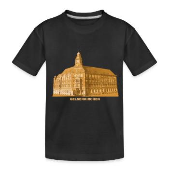 Tribunal postal de Gelsenkirchen de Rhénanie-du-Nord-Westphalie - T-shirt bio Premium Enfant - noir - Devant