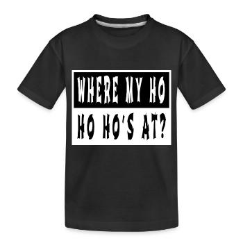 funny gym dino dinosaur dork computer geek - Kinder Premium Bio T-Shirt - Schwarz - Vorne