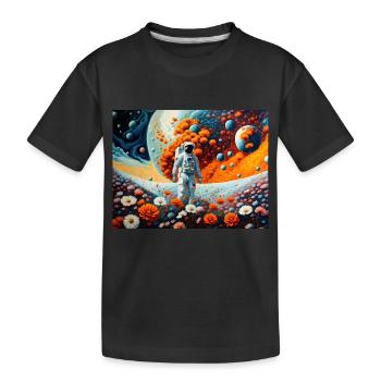 Flower Power #19 - T-shirt bio Premium Enfant - noir - Devant