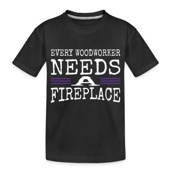 Hearbeat Arboriculture Emploi John Carpenter - T-shirt bio Premium Enfant - noir - Devant