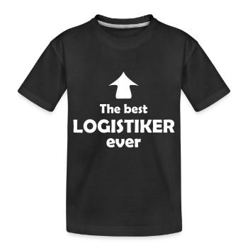 Transport und Logistik Team - Kinder Premium Bio T-Shirt - Schwarz - Vorne