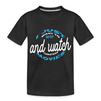 Dork Dictons Drôles Couples Chef Heureux Produits De Boulangerie - T-shirt bio Premium Enfant - noir - Devant