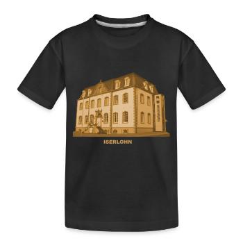 Iserlohn Museum Märkischer Kreis Nordrhein-Westfah - Kids' Premium Organic T-Shirt - black - Front