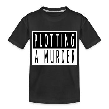 blogueur conduire article citation amusante littérature - T-shirt bio Premium Enfant - noir - Devant