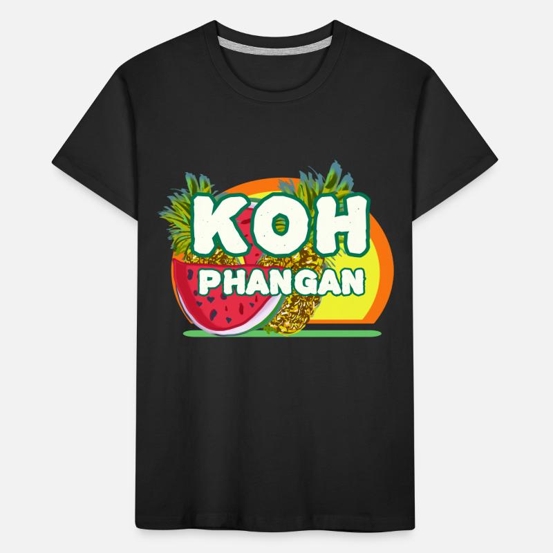 Île paradisiaque Koh Phangan T-shirt bio Premium Enfant