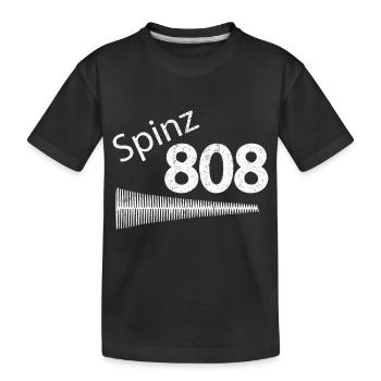 Spinz 808 - T-shirt bio Premium Enfant - noir - Devant