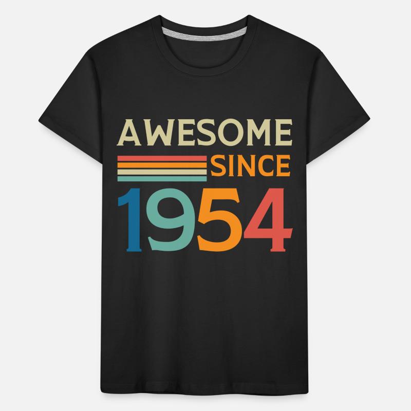 Awesome since 1954 Kids' Premium Organic T-Shirt