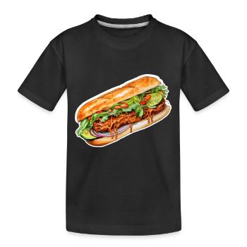 Banh Mi - T-shirt bio Premium Enfant - noir - Devant