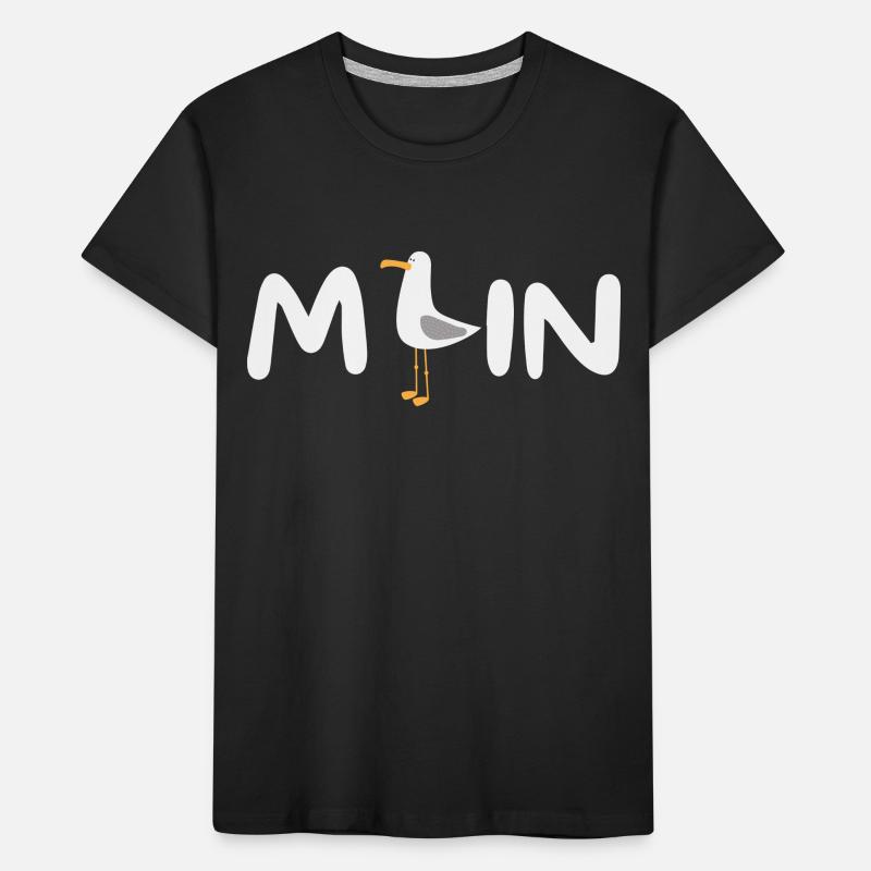 MOIN mit Möwe Kinder Premium Bio T-Shirt