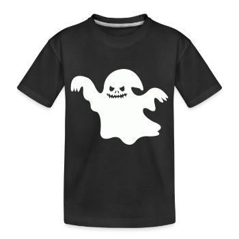 Fantôme - T-shirt bio Premium Enfant - noir - Devant