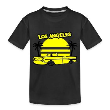 Los Angeles Lowrider - T-shirt bio Premium Enfant - noir - Devant