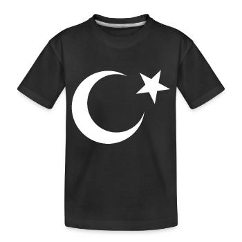 Montrez vos racines : la Turquie turque sur les tenues - T-shirt bio Premium Enfant - noir - Devant
