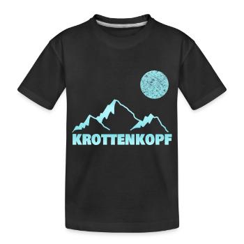 Alpinisme krottenkopf - T-shirt bio Premium Enfant - noir - Devant