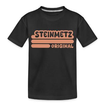 maçon - T-shirt bio Premium Enfant - noir - Devant
