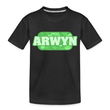 Santé Arwyn - T-shirt bio Premium Enfant - noir - Devant