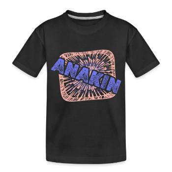 Kollege Anakin - Kinder Premium Bio T-Shirt - Schwarz - Vorne