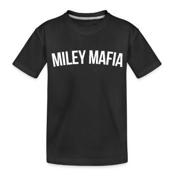Miley Mafia - Kinder Premium Bio T-Shirt - Schwarz - Vorne
