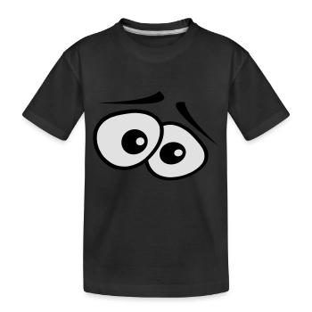 angstaugen_2c - T-shirt bio Premium Enfant - noir - Devant