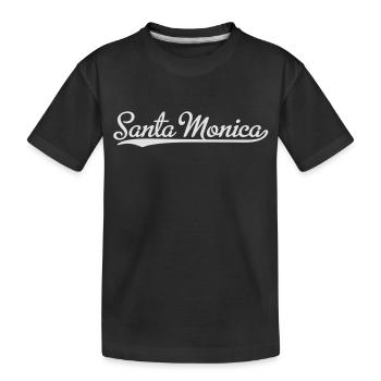 santa monica - T-shirt bio Premium Enfant - noir - Devant