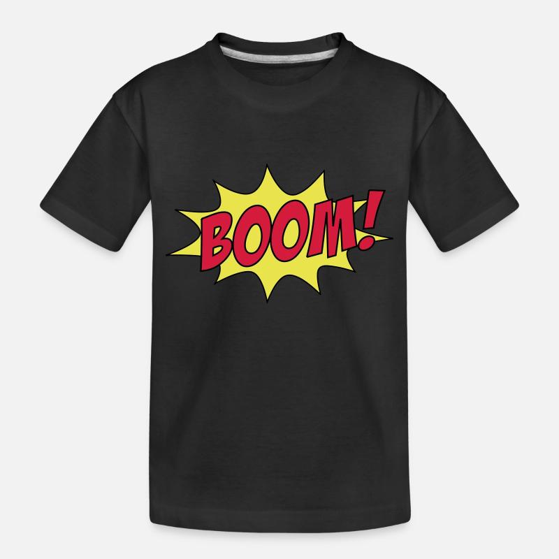 BOOM! - T-shirt bio Premium Enfant - noir