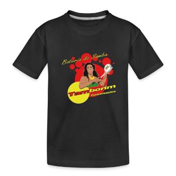 BBaC Tamborim - T-shirt bio Premium Enfant - noir - Devant