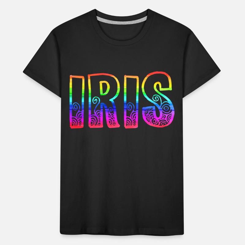 iris rs regenbogen Kinder Premium Bio T-Shirt