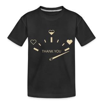 Merci - T-shirt bio Premium Enfant - noir - Devant