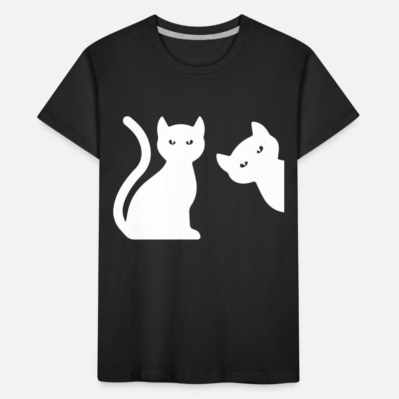 Chat Katze T-shirt bio Premium Enfant