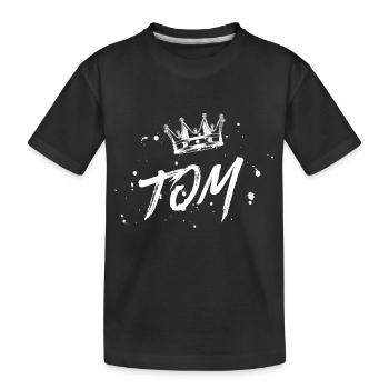 Tom - T-shirt bio Premium Enfant - noir - Devant