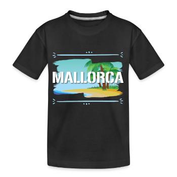 Majorque - T-shirt bio Premium Enfant - noir - Devant