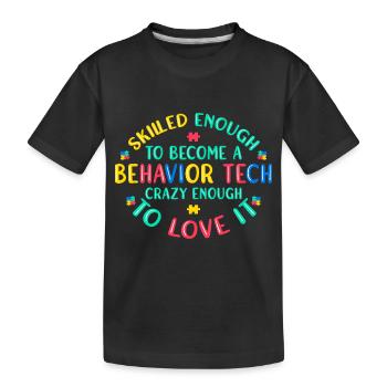 Thérapeute comportementaliste Thérapeute - T-shirt bio Premium Enfant - noir - Devant