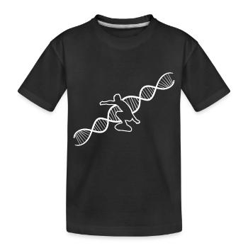 Surfer Surf moniteur surf surf surf - T-shirt bio Premium Enfant - noir - Devant