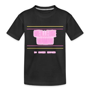Meilleure MAMAN - T-shirt bio Premium Enfant - noir - Devant