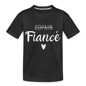 Fiancé - T-shirt bio Premium Enfant - noir - Devant