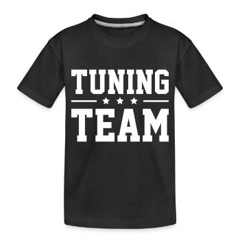 Équipe de tuning - T-shirt bio Premium Enfant - noir - Devant