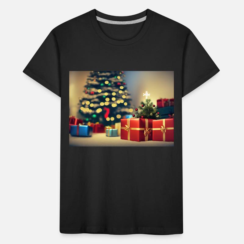 Weihnachtsgeschenke Kinder Premium Bio T-Shirt