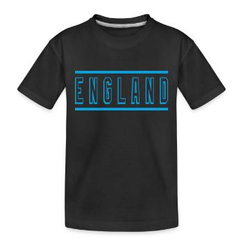 Angleterre - T-shirt bio Premium Enfant - noir - Devant
